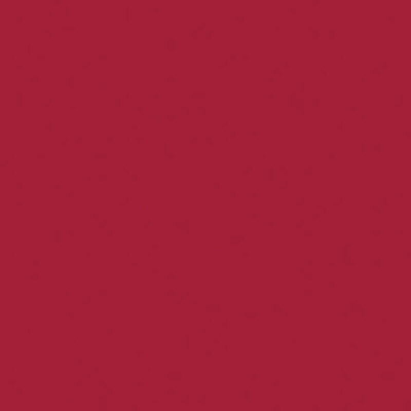 This solid flannel fabric features a crimson hue. 