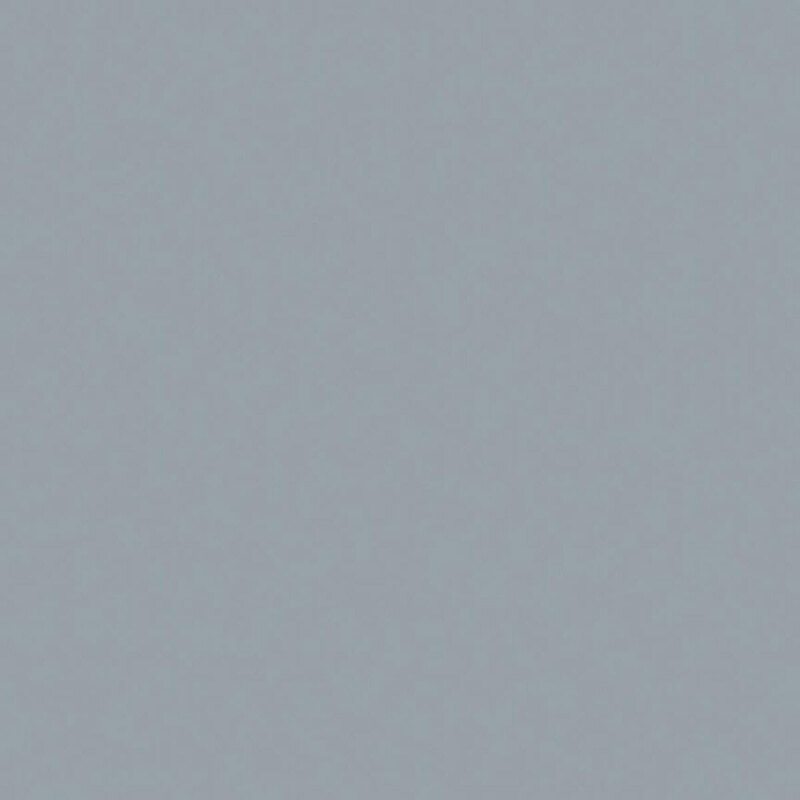 This solid flannel fabric features a gray hue.