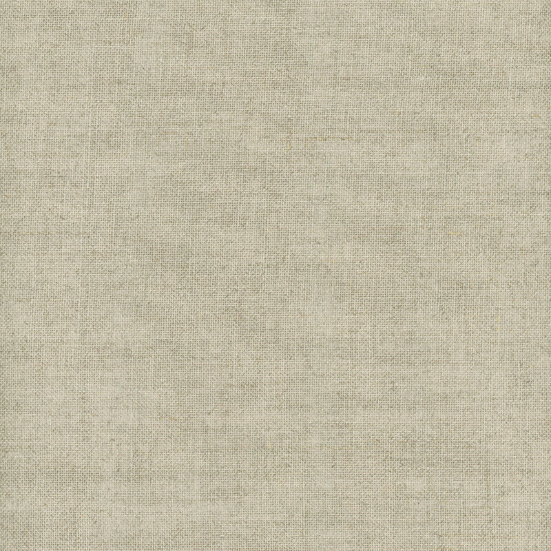 A 8x8 swatch of Wichelt 30ct Linen in the color Natural Brown. 