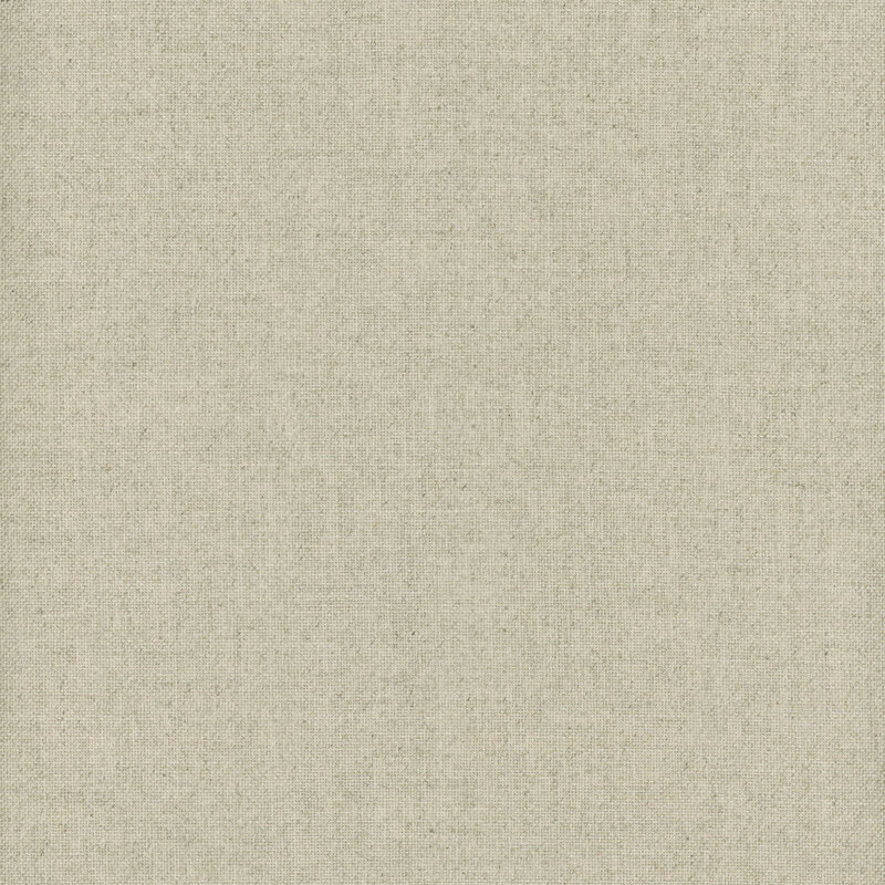 A 8x8 swatch of Wichelt 35ct Linen in the color Natural Brown. 