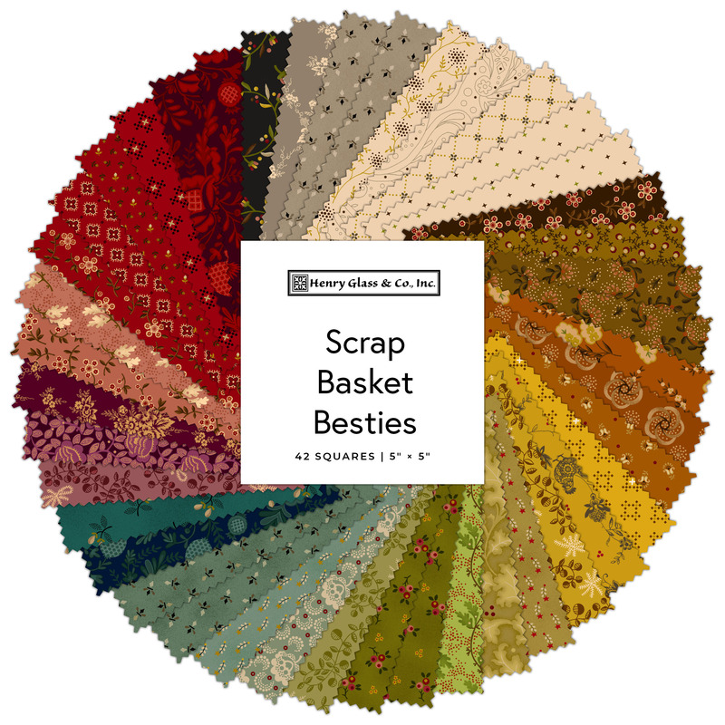 5" square collage of the Scrap Basket Besties collection.