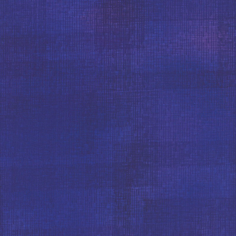 Swatch of grape purple fabric with tonal thatched texturing.
