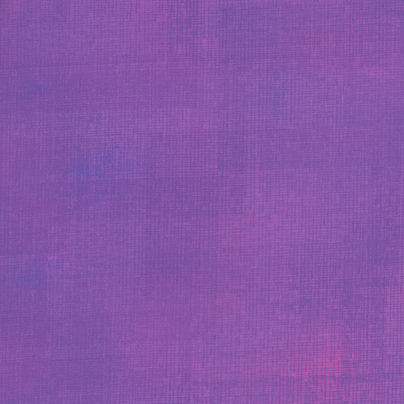 Swatch of orchid purple fabric with tonal thatched texturing.