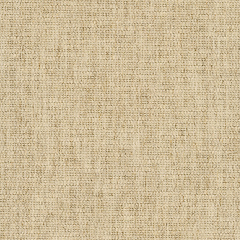 A swatch of Wichelt 18ct aida in the color Oatmeal Rustico.