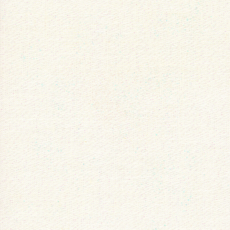 Close up swatch of Wichelt 28ct linen in the color Opalescent White.