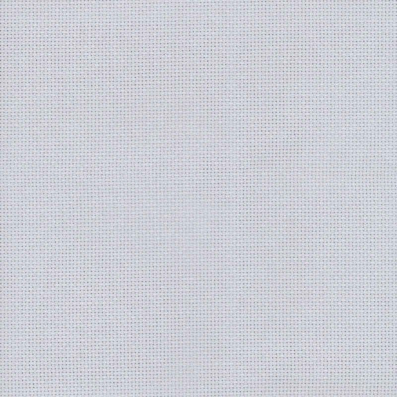 Close up swatch of Wichelt 14ct aida in the color Touch of Grey.