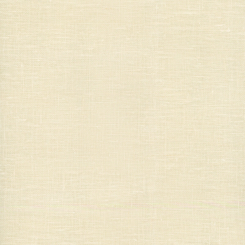 Close up swatch of Wichelt 28ct linen in the color white chocolate.