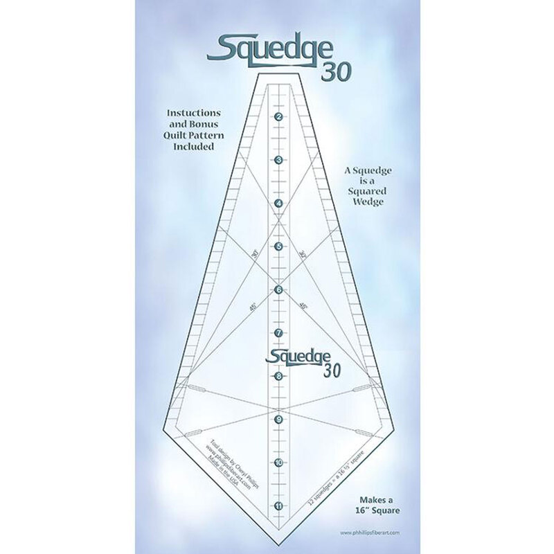 The Squedge 30 Degree Tool from Phillips Fiber Art.