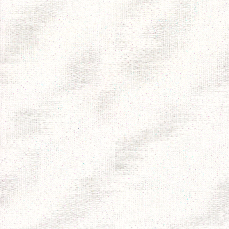 Close up swatch of Wichelt 28ct linen in the color Opalescent White.