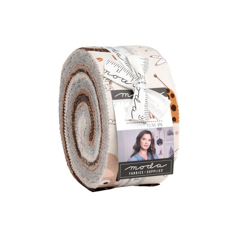 The Wildly Cute Safari Jelly Roll in its packaging, isolated on a white background.