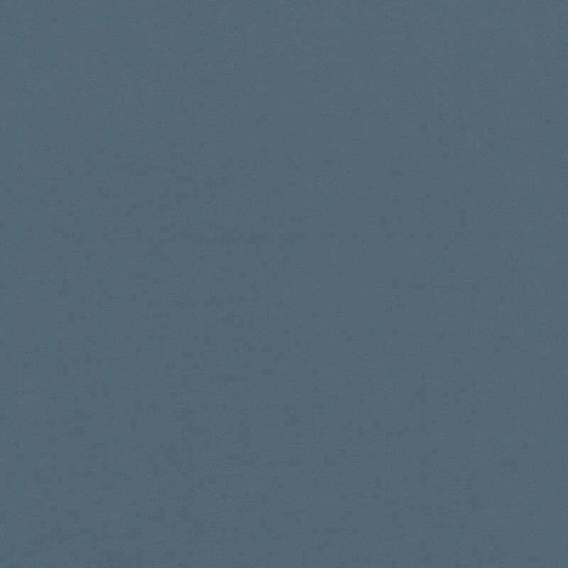 A solid cadet blue fabric.