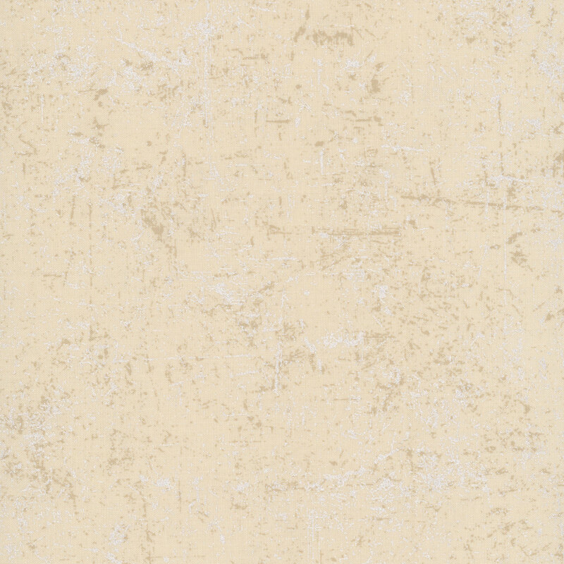 Tan fabric with a grunge-style texture with pearlized accents.