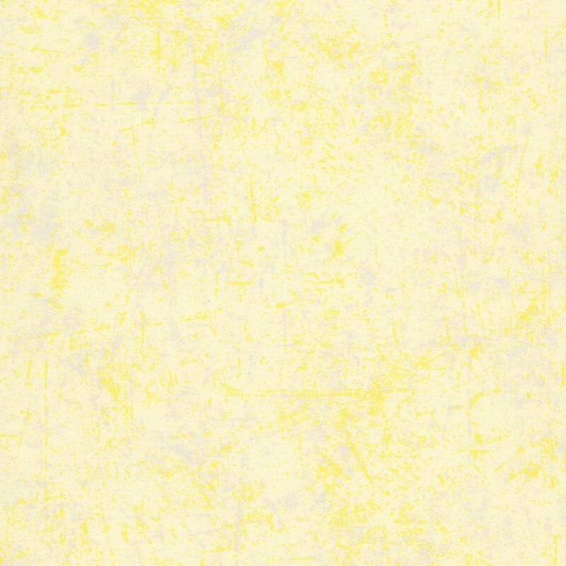 Light yellow fabric with a grunge-style texture with pearlized accents.