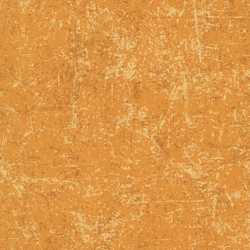 Ocher fabric with a grunge-style texture with pearlized accents.