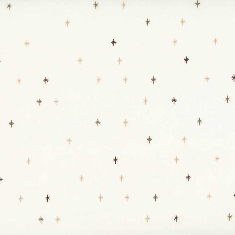 This cream fabric features a neutral design of scattered sparkles, adding a playful and magical touch to your projects.
