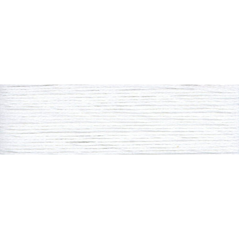 A close up of strands of vivid white LECIEN Cosmo Floss