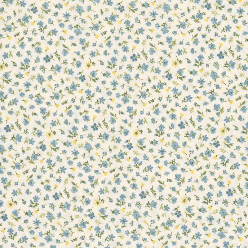 Buttercup & Blues R022037D Ditsy Multi by Monika Zhu for Marcus Fabrics