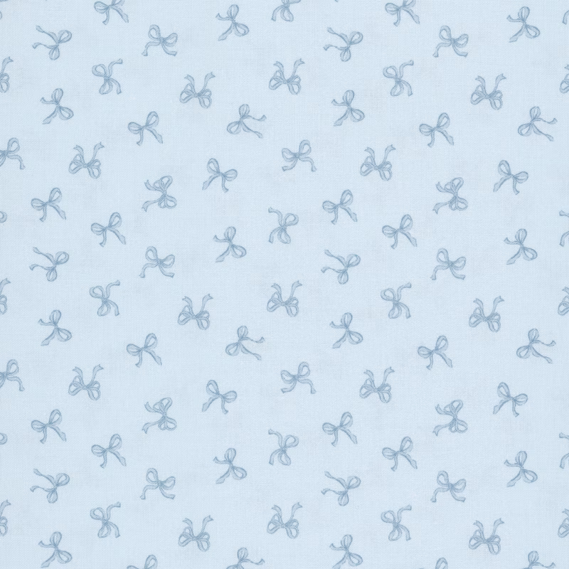 Buttercup & Blues R022038D Bows Sky by Monika Zhu for Marcus Fabrics