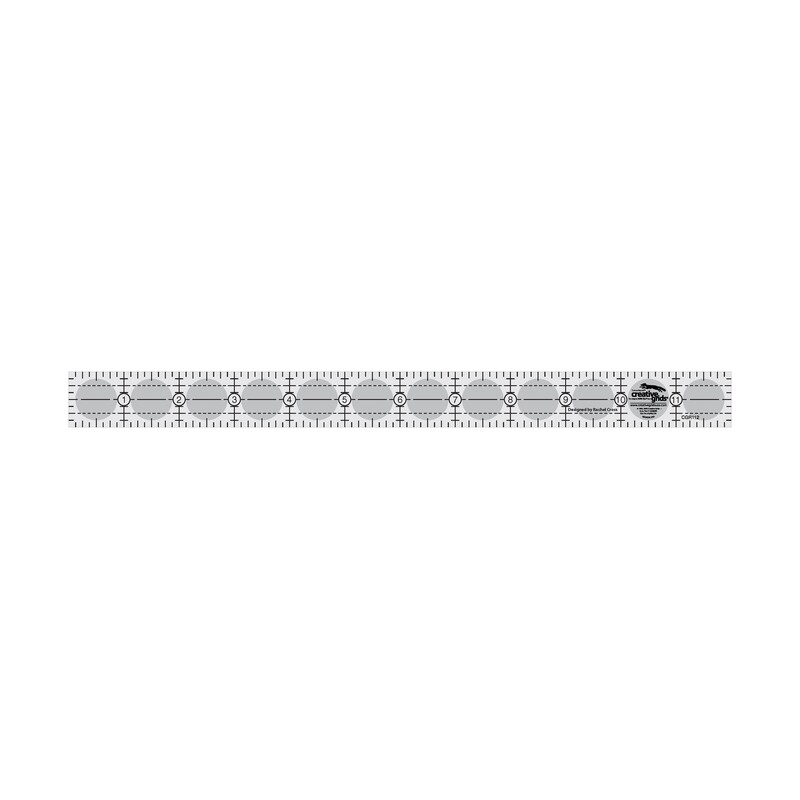 Creative Grids Quilt Ruler 1in x 12in Rectangle