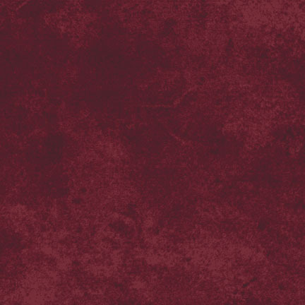 A mottled dark rose red flannel fabric.
