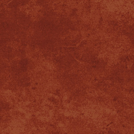 A mottled rusty red flannel fabric.