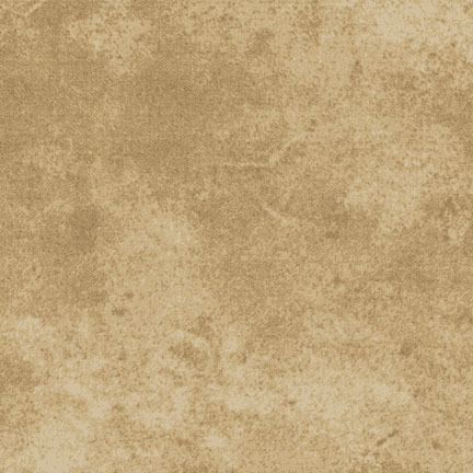 A mottled tan flannel fabric. 