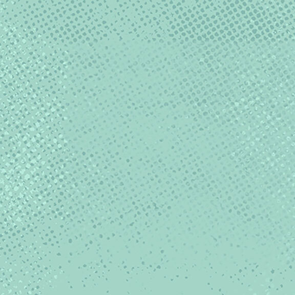 Pale turquoise halftone textured basic fabric.