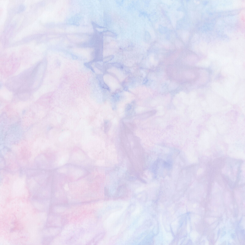pale lavender, lilac, and light blue watercolor fabric
