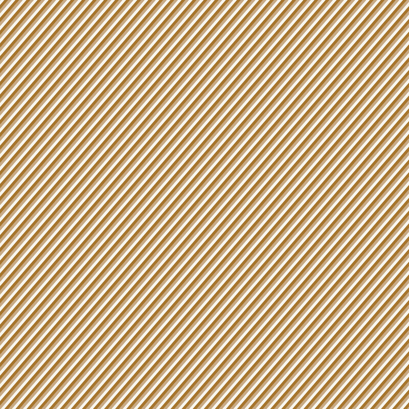 Gold and white diagonal striped fabric.
