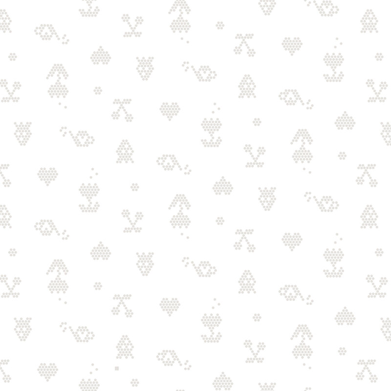 A fabric with many stylized summertime items and fruit.