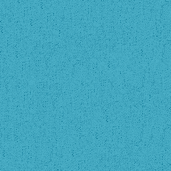 teal blue fabric with speckled texturing.
