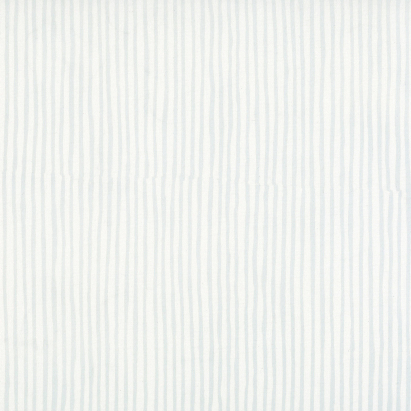 White and gray striped batik fabric.