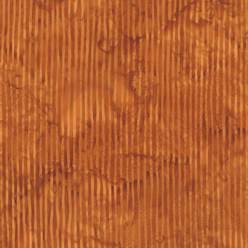 Bronze striped batik fabric.