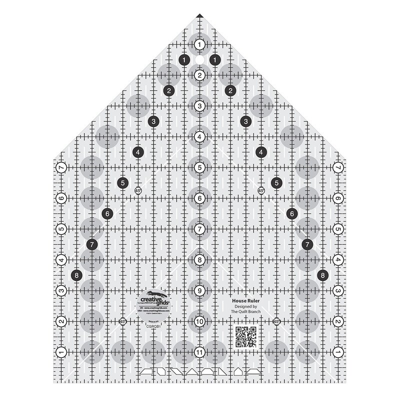 Creative Grids House Quilt Ruler