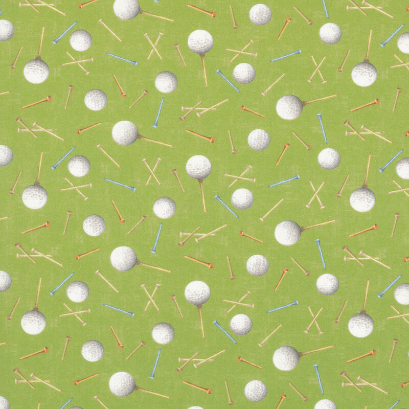 Tee Time Y4785-112 Light Forest by Clothworks