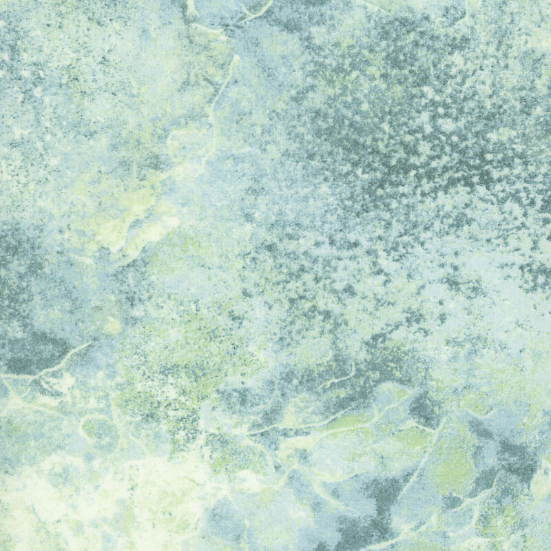 pale aqua fabric with a softly textured surface that emulates the look of natural stone. 