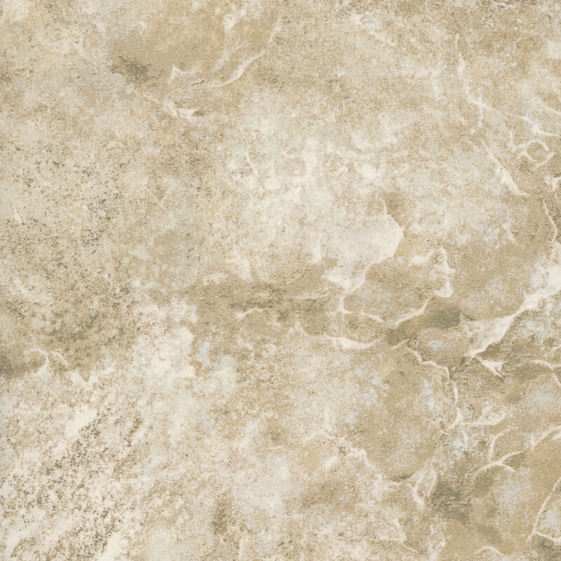 Mushroom colored fabric with a softly textured surface that emulates the look of natural stone. 