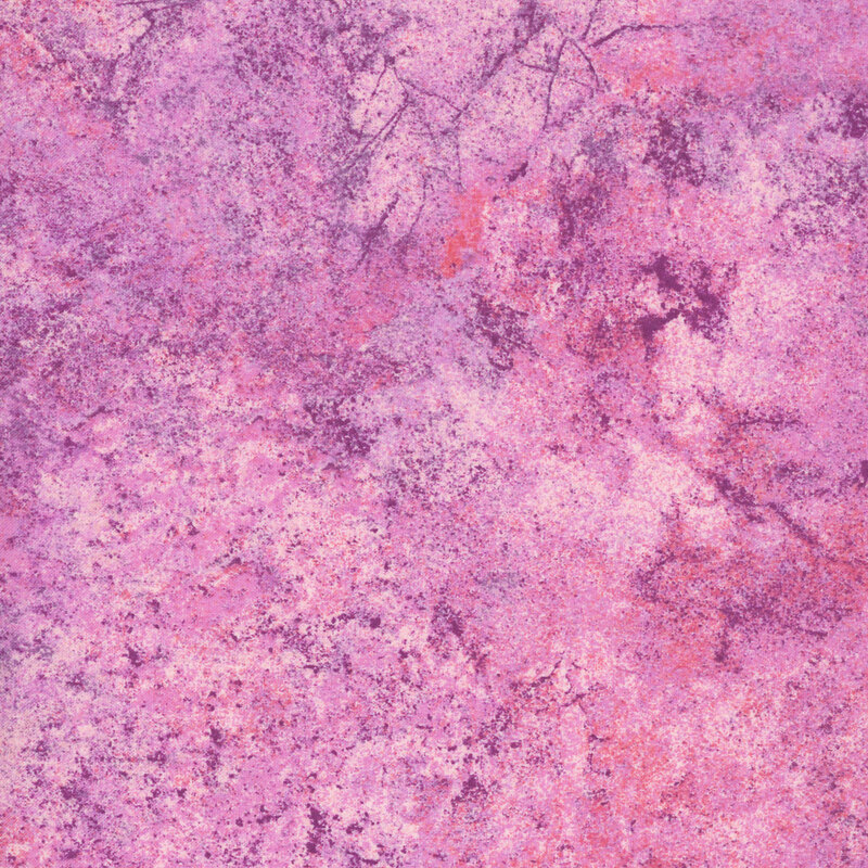Purple mauve fabric with a softly textured surface that emulates the look of natural stone. 