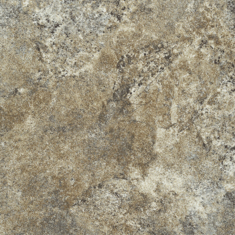 Slate brown fabric with a softly textured surface that emulates the look of natural stone. 