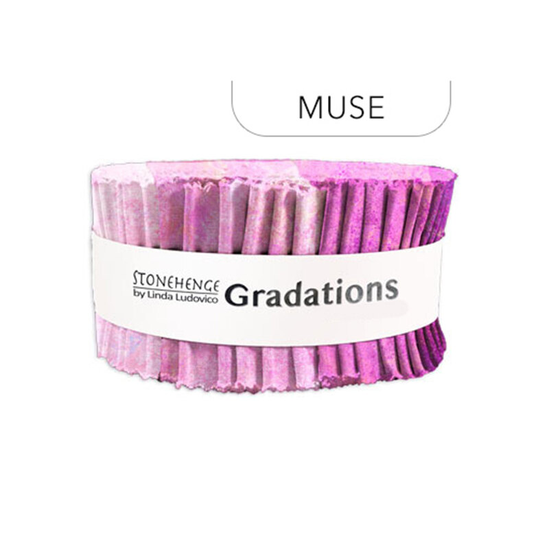 Stonehenge - Gradations 2.5" Strips Muse, isolated on a white background. 