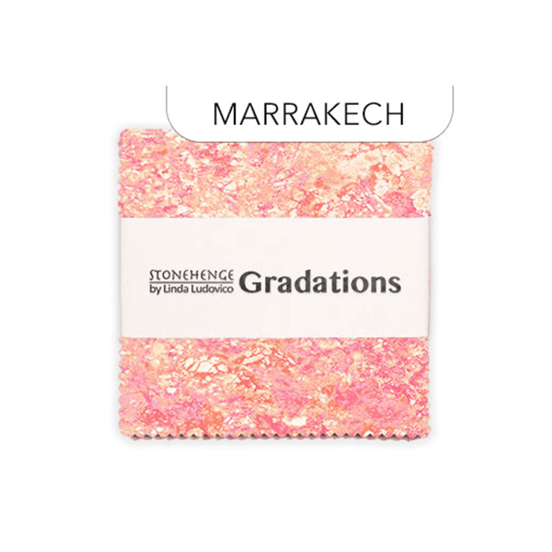 Stonehenge - Gradations 5" Squares Marrakech isolated on a white background. 