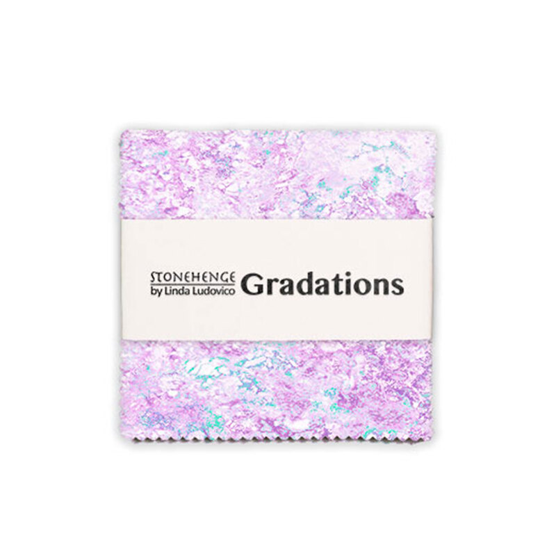 Stonehenge - Gradations 5" Squares Mystic isolated on a white background. 