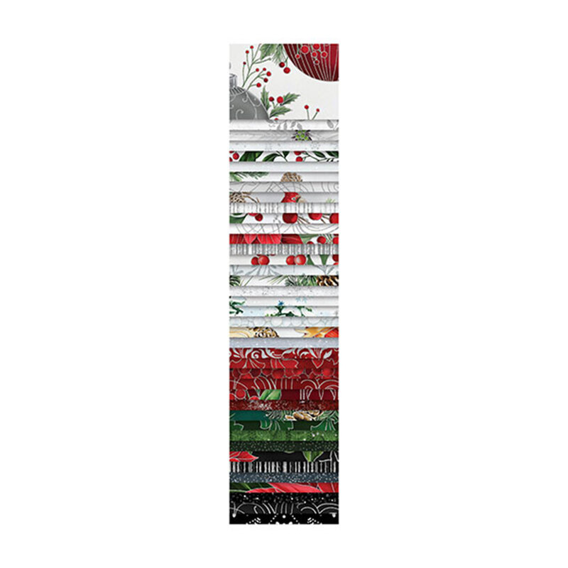 Christmas Wish Jingle Pop - Silver by Hoffman Fabrics | Shabby Fabrics