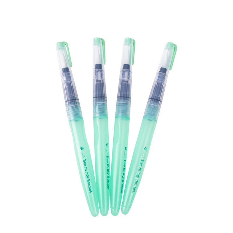 The quilters water brushes isolated on a white background. 