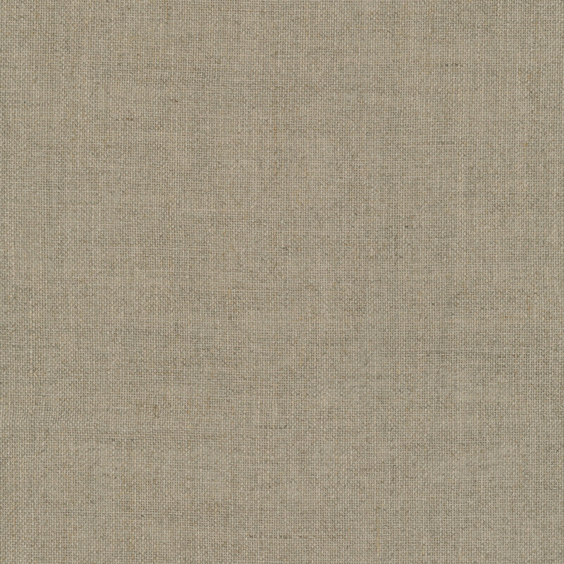 A swatch of the Natural 28 Count Raw Cashel Linen, demonstrating color and material detail.