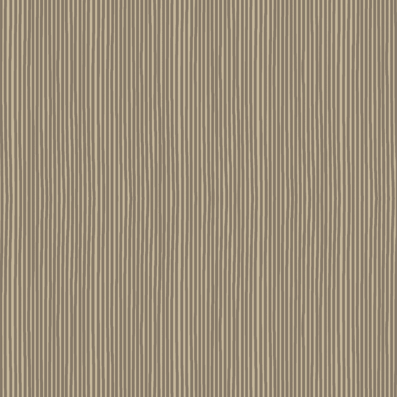 Light mushroom brown fabric with a natural, tonal striped pattern.