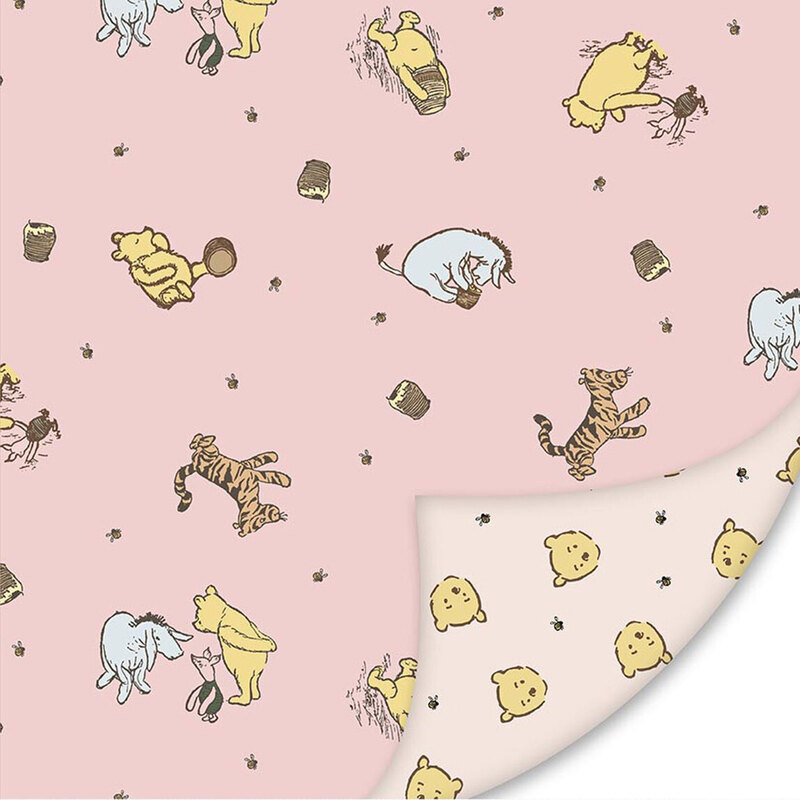 A digital mockup of this fabric demonstrating the double sided design.