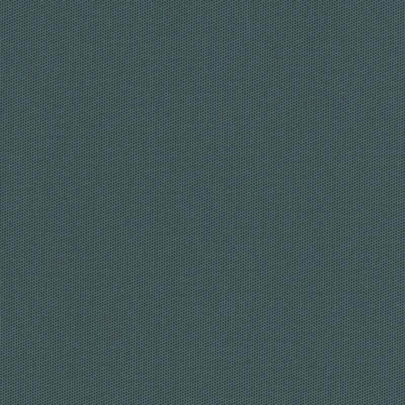 Basic dark phthalo green fabric with a packed pattern of small dark green dots.