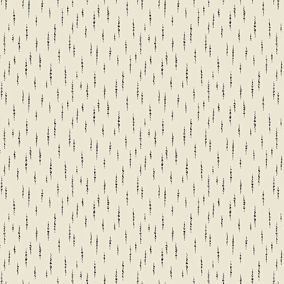 This white fabric features black textured lines that add motion and dimension to projects. 