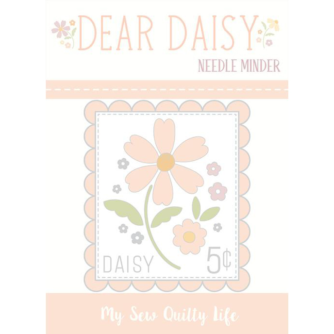 A digital mock up of the daisy stamp needle minder.